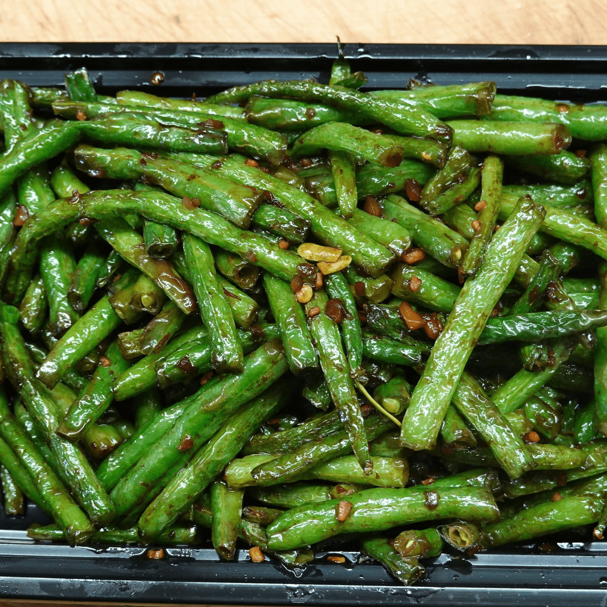 Stir-Fry Spicy String Beans.
