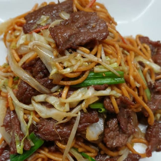 Beef Chow Mein.