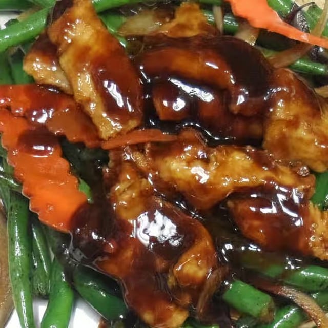 Chicken with String Beans.