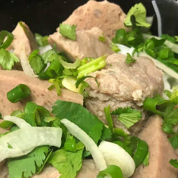 Meatball Noodle Soup.