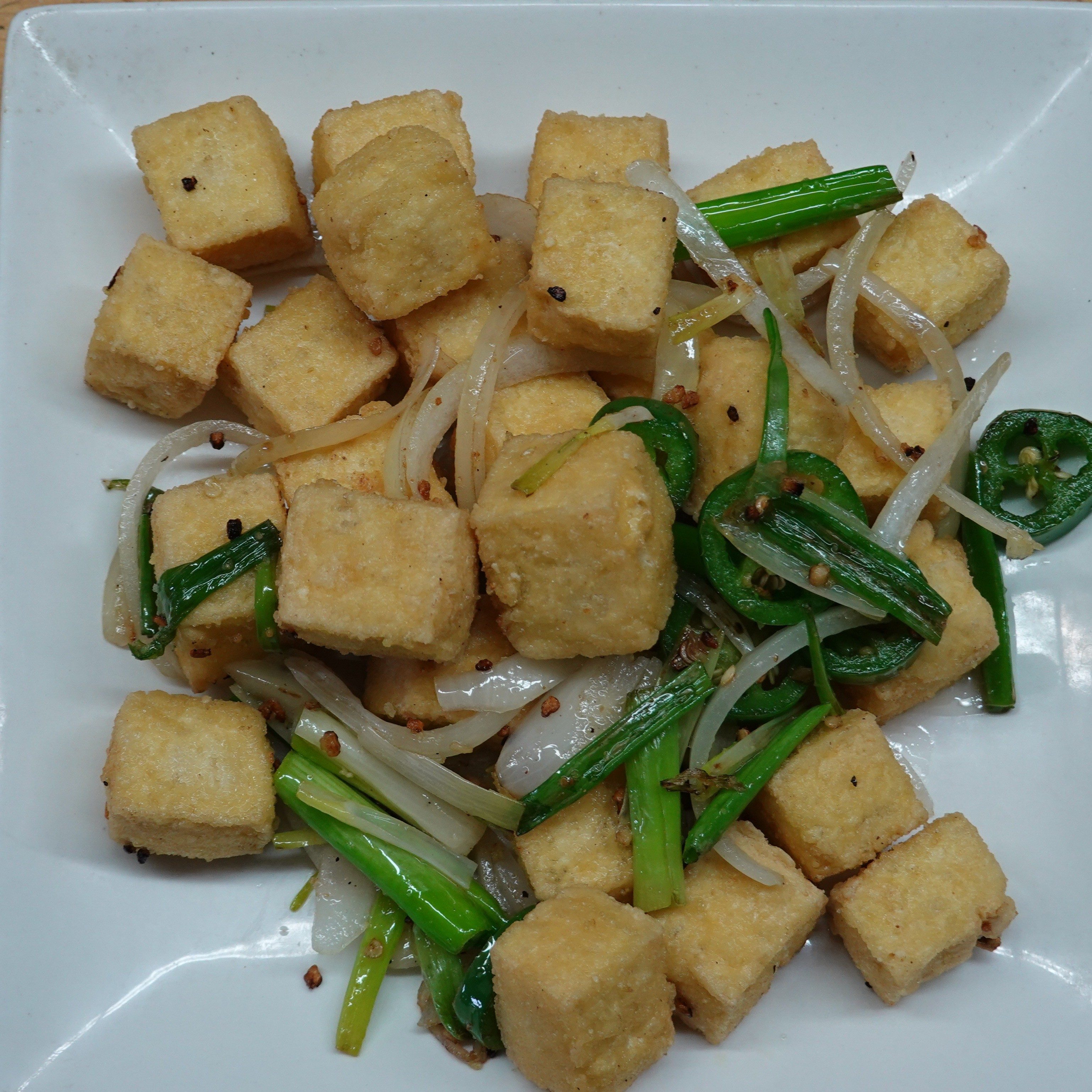 Salt & Pepper Tofu.