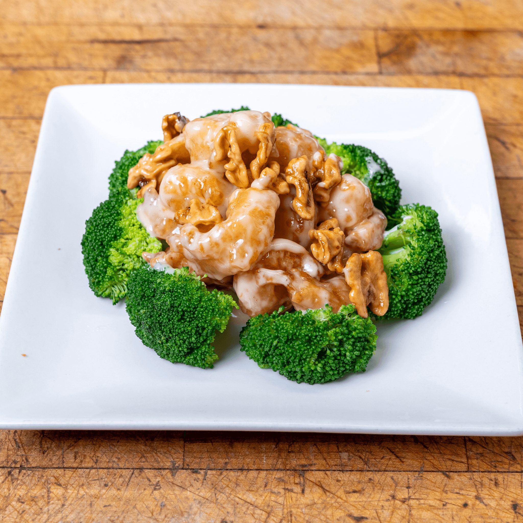 Honey Glazed Walnut Shrimp.