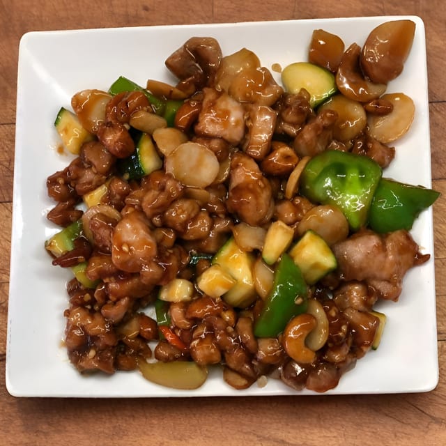 Chicken with Cashew Nuts.